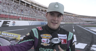 Austin Green’s Victory Lane interview at Charlotte